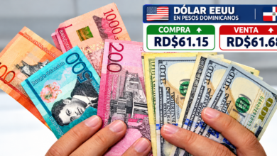 El dólar se sitúa en RD$61.68 tras un repunte de 2.6 % frente al peso dominicano