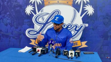 Gilbert Gómez Dirigente del Licey