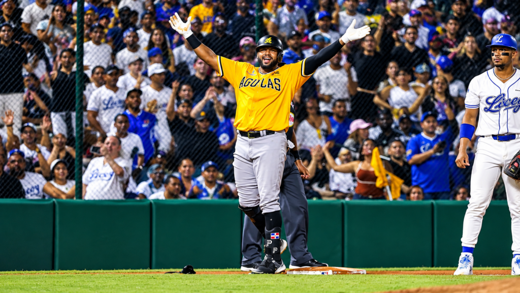 Jorge Bonifacio lidera ofensiva de las Águilas en histórico triunfo sobre el Licey