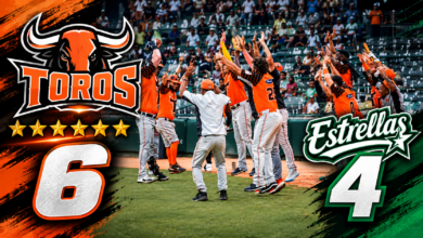 Toros castigan a las Estrellas con dos jonrones y se llevan el triunfo 6-4